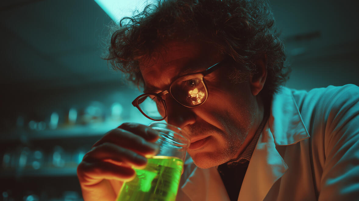 Drank bacteria to win a Nobel Prize